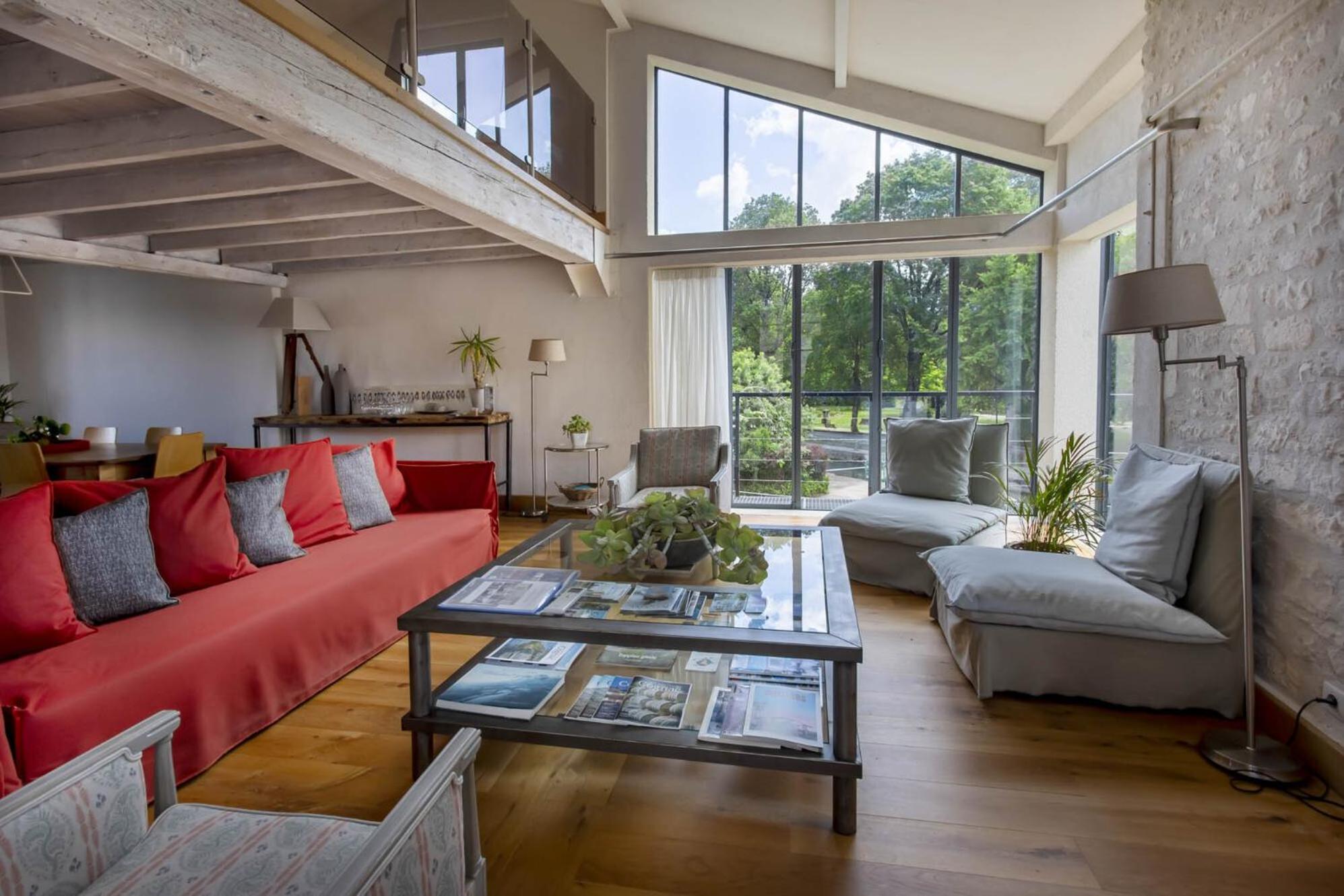 Quai 3 Loft Moderne Et Lumineux Les Pieds Dans L'Eau Lägenhet Jarnac Exteriör bild